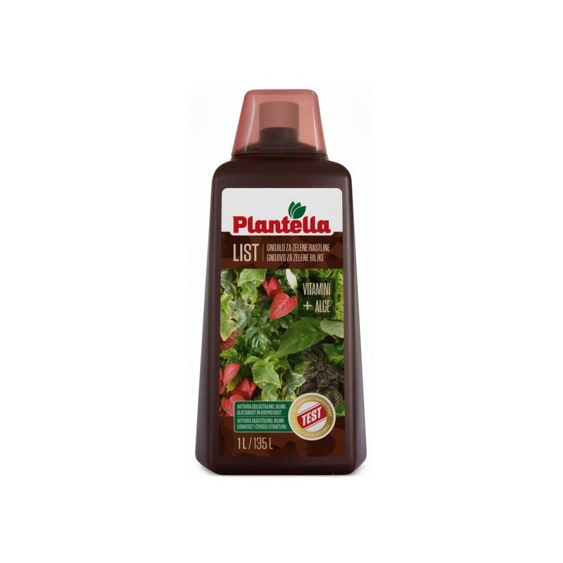 PLANTELLA LIST TEKOČE GNOJILO ZA ZELENE RASTLINE 1lit