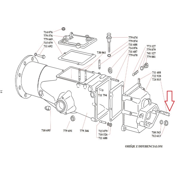 VIJAK STEBELNI MUTA ZA PRIKLJUČEK M12X1.5 