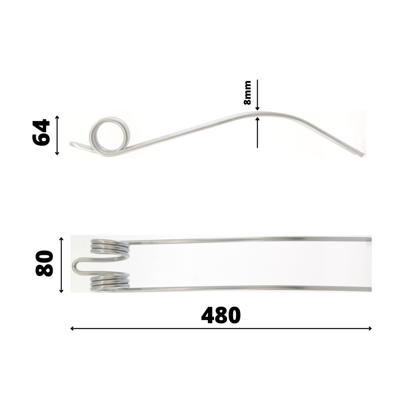 KRAK VZMETNI VZ  L=52cm