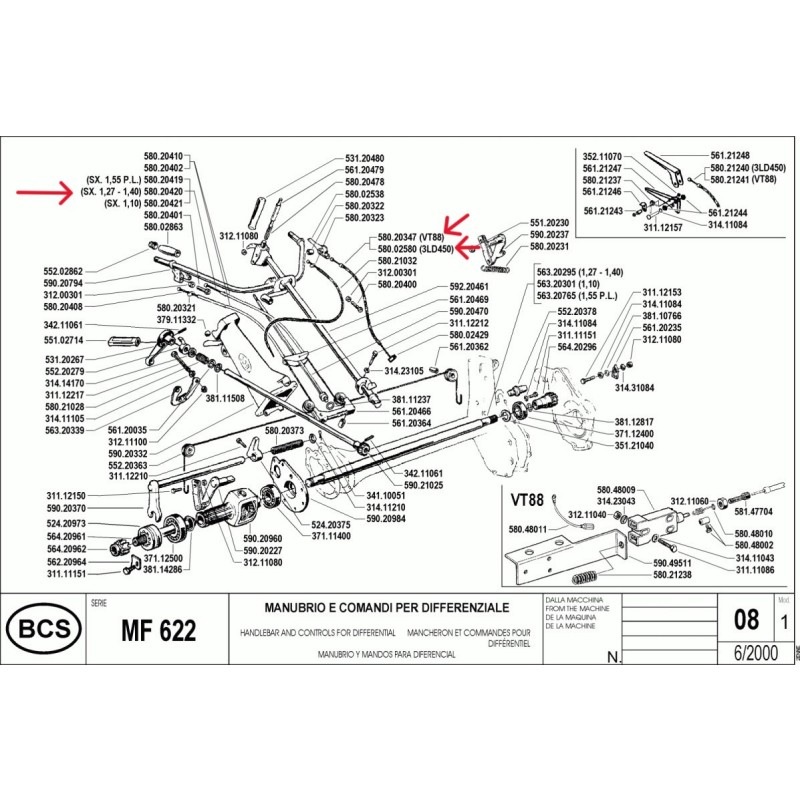 ŽICA PLINA LOMBARDINI DALJŠA 800/1000